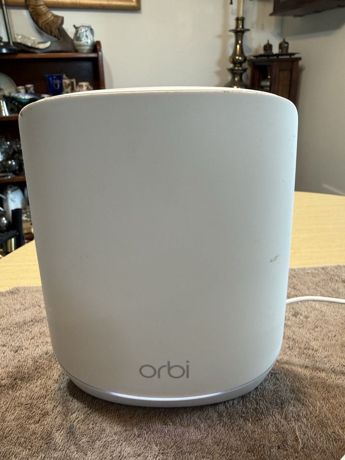Netgear Orbi RBS760 Add-on Satellite Tri-Band Wireless Mesh WiFi 6 AX5400