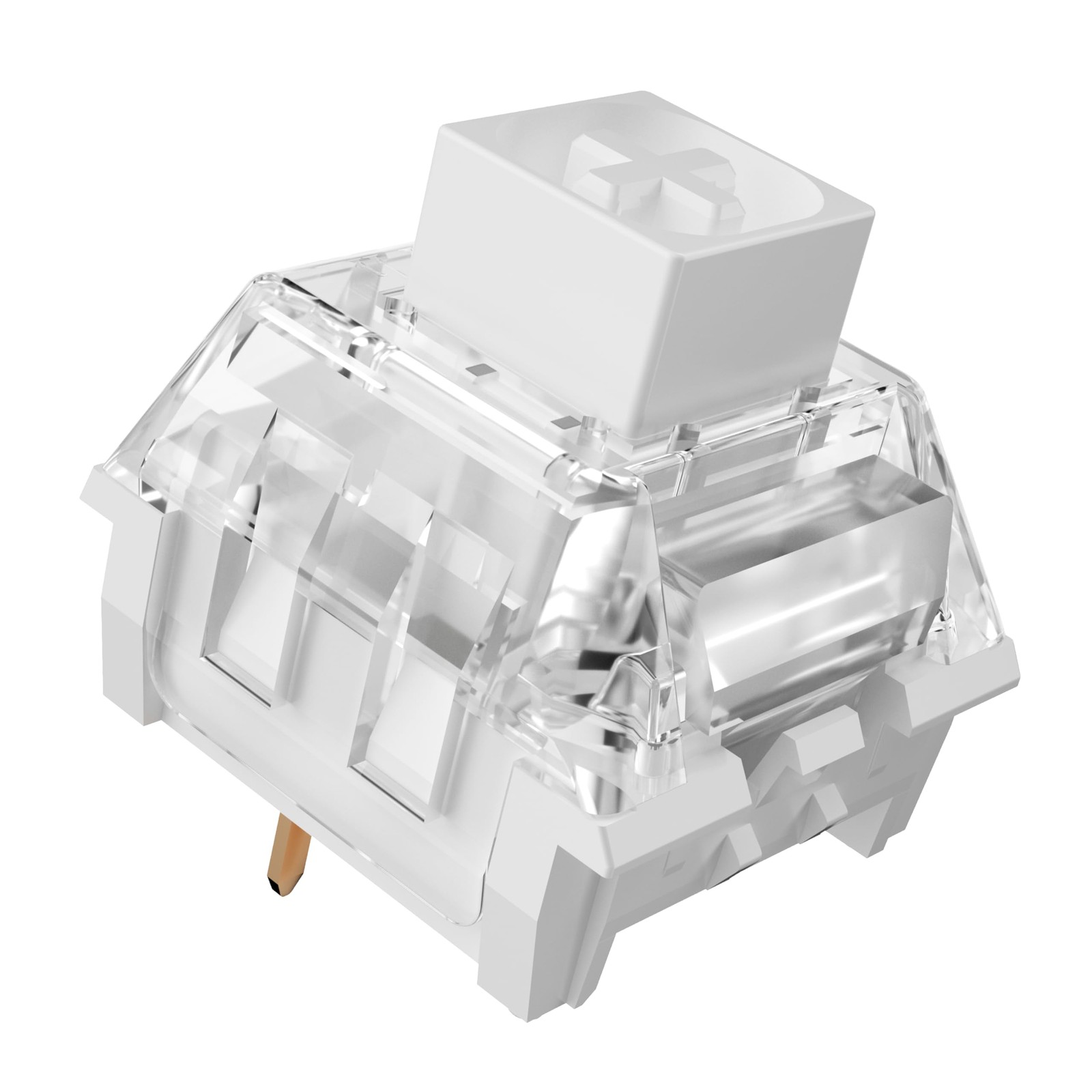 108 PCS Kailh Box White Pro Switches 3Pin Thick Clicky RGB Crisp Sound MX