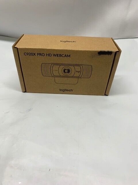 Logitech C920X Pro HD Webcam Full HD 1080p Black 960-001335*New-Box Damage