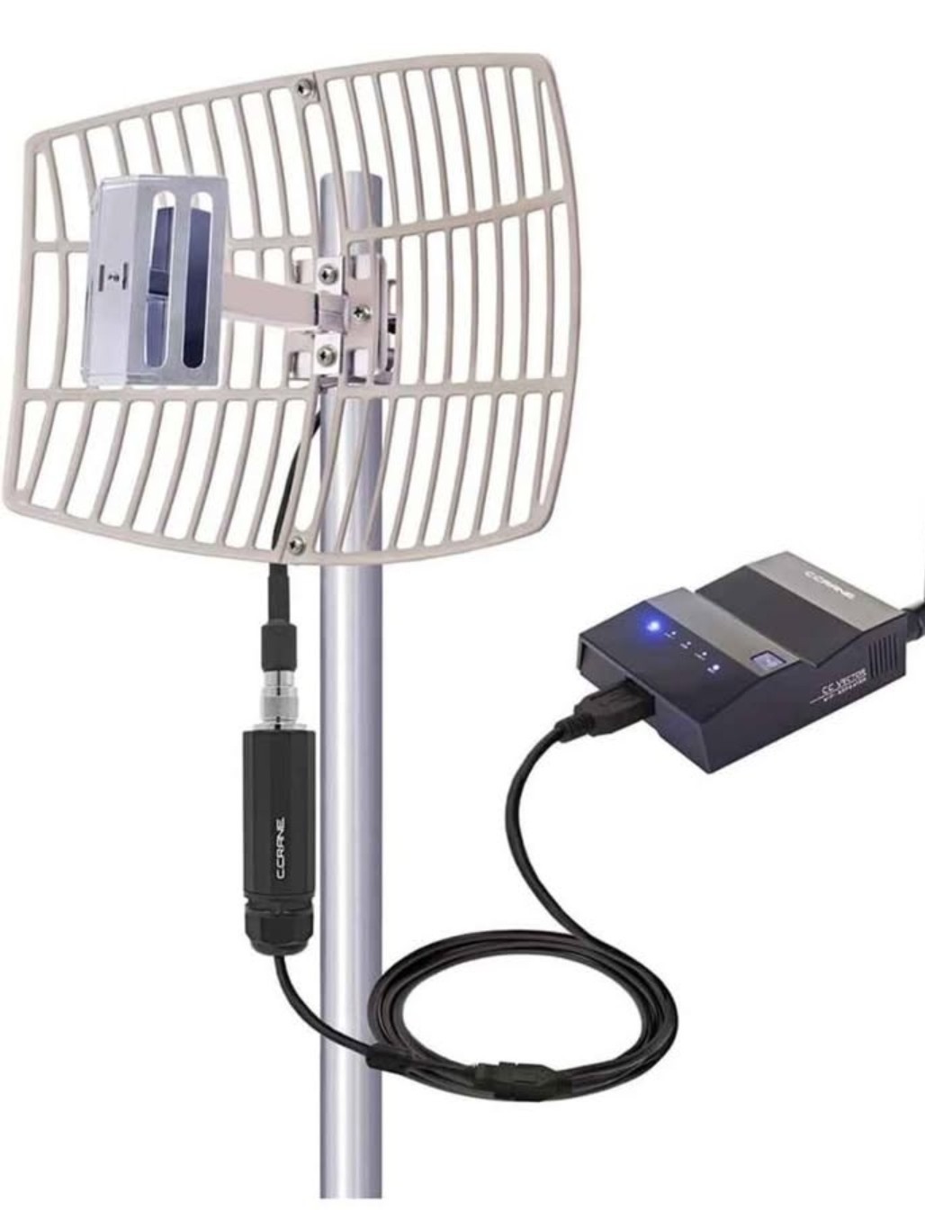 CC Vector Extended Long Range WiFi Receiver System 2.4 GHz