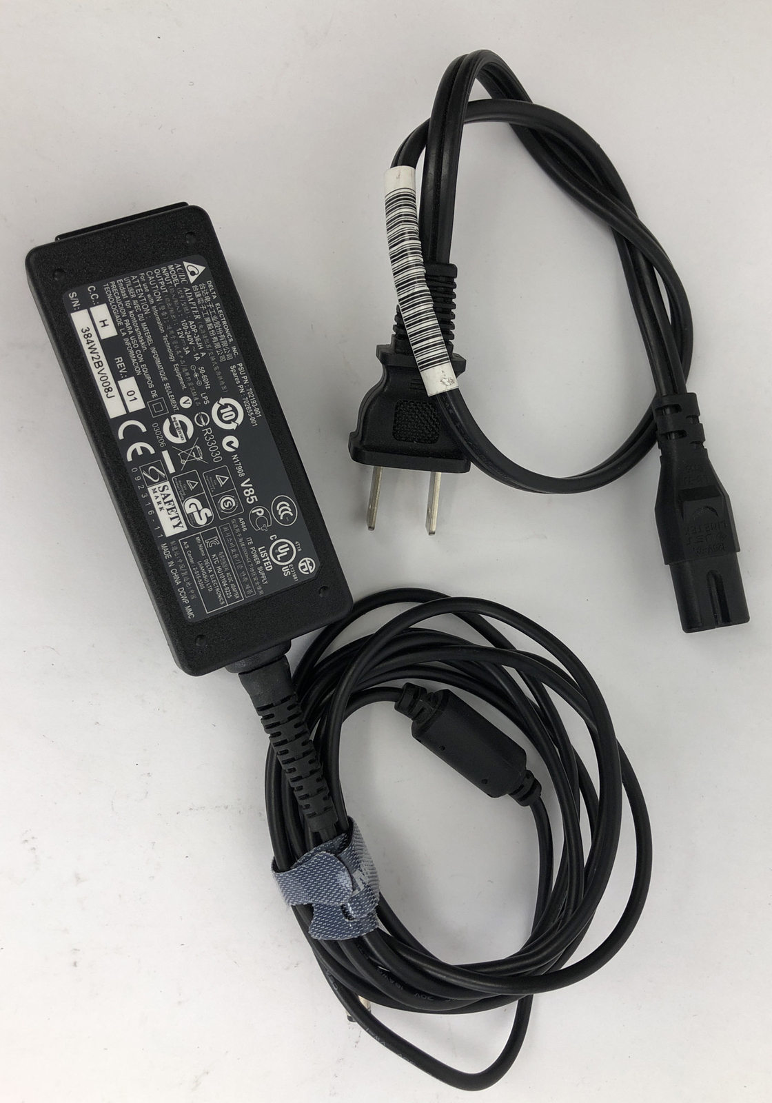 OEM Delta AC/DC Power Supply Adapter with Power Cord  ADP-36JH B 12V 3A 36W  A18