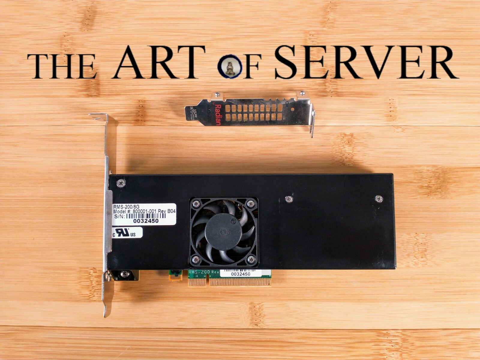 Radian RMS-200/8G 8GB DDR3 NVMe PCIe 3.0 Accelerator for ZFS slog device cache
