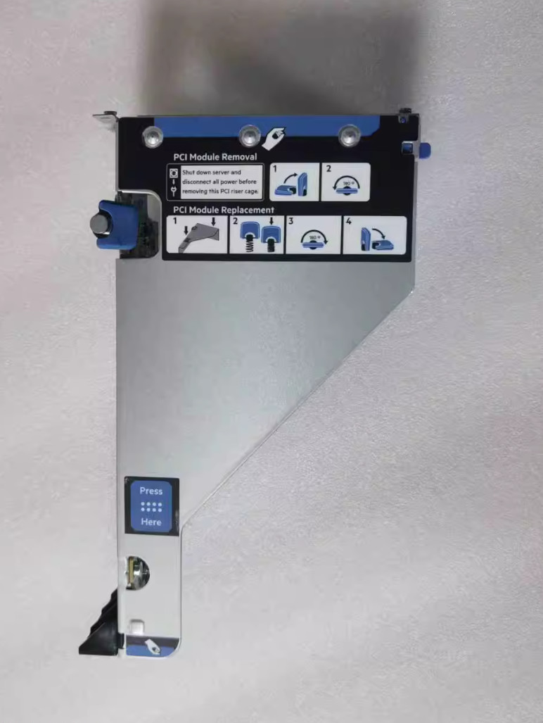Used HPE 877946-001 809461-001 DL380 G10 Riser +cage 875056-001 871820-001 GEN10