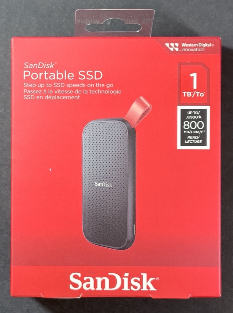SanDisk Portable SSD 1TB NEW