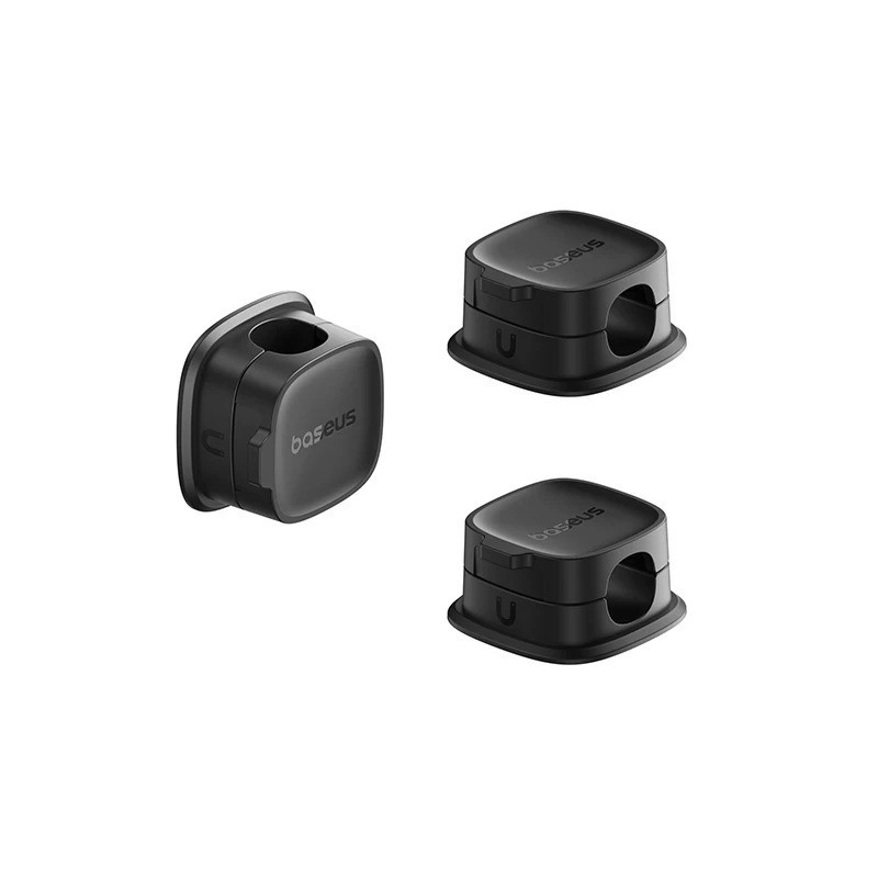  Baseus Cable Organizer Holder Magnetic Cable Smooth Adjustable Cord Holder Unde