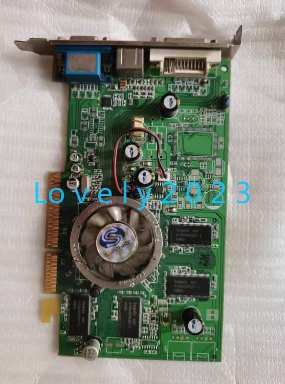 1pc used ATI Radeon 9550 128M AGP Graphics Card