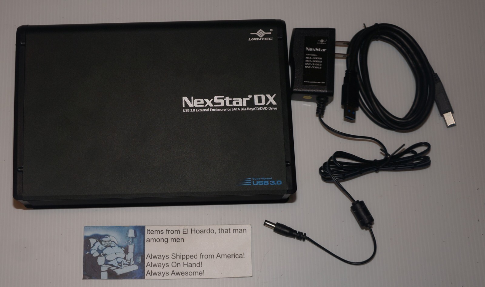 Panasonic SW-5584 8X Blu Ray & DVD-RW SATA With Nexstar DX USB 3.0 Enclosure