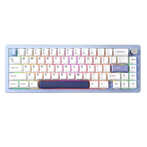YUNZII AL66 Wireless Mechanical Keyboard Wireless 65% Aluminum Gaming Keyboard