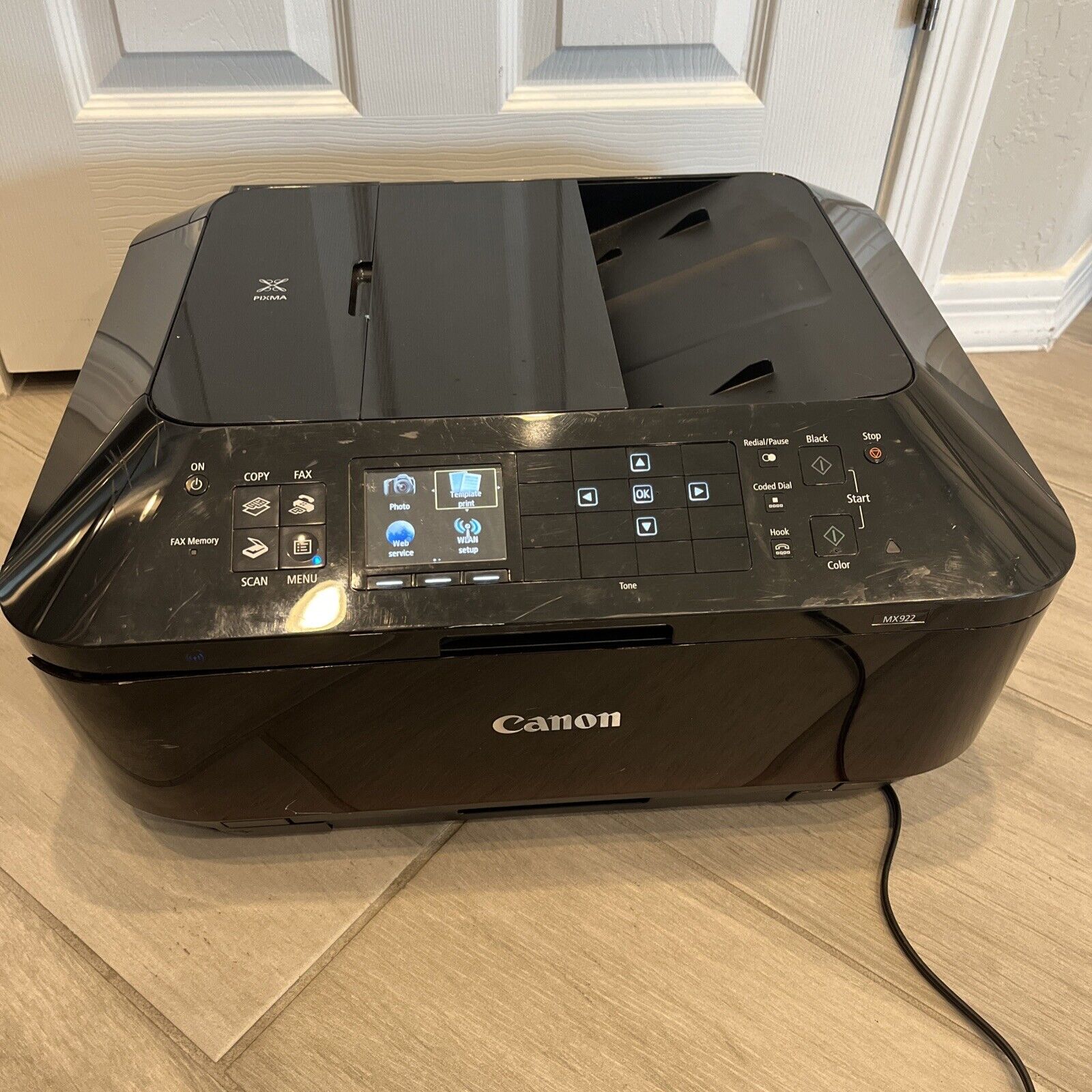 Canon PIXMA MX922 Wireless Office All-in-One Printer - Low, 1400 Page Count