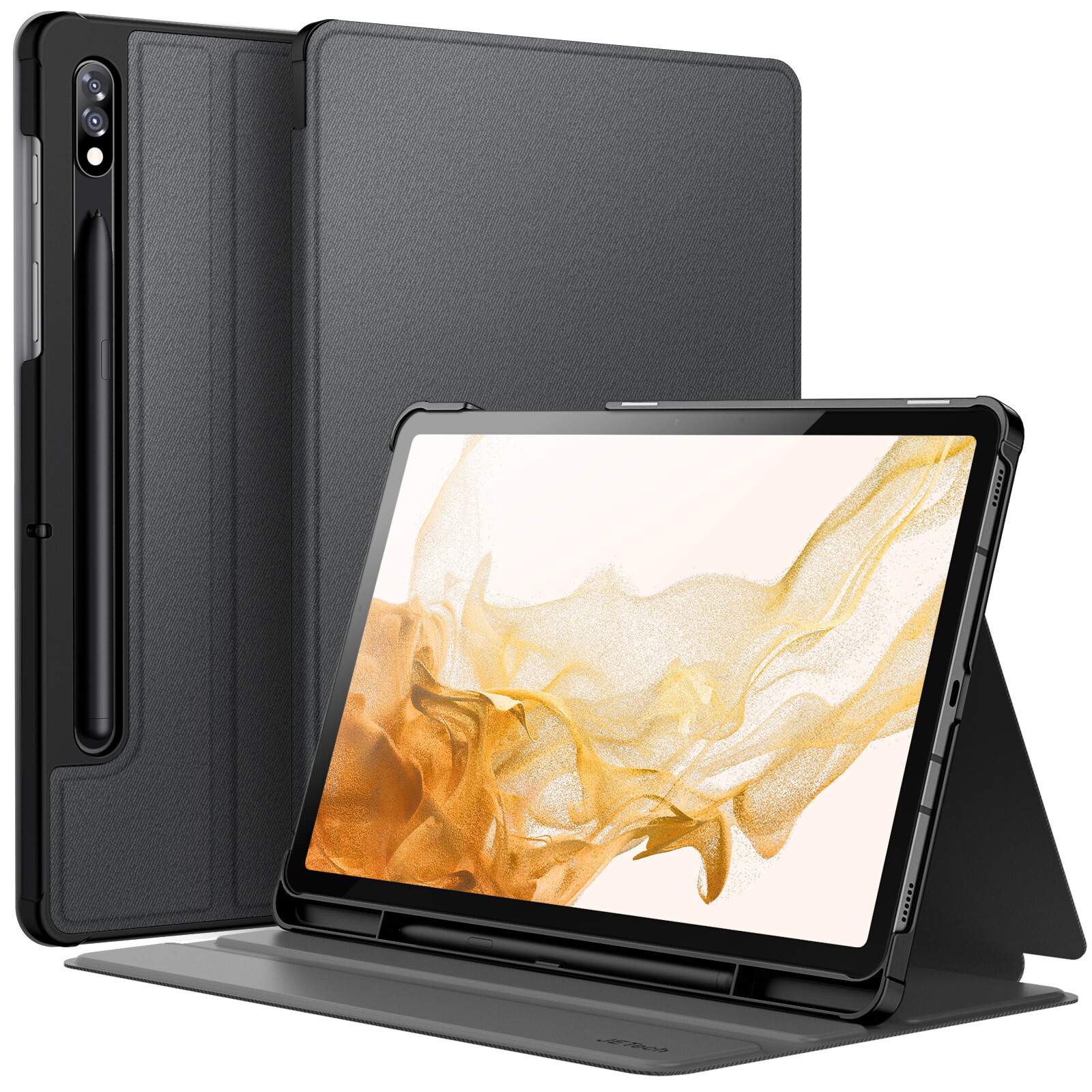 JETech Case for Samsung Galaxy Tab S8 2022/S7 2020 11-Inch with S Pen Holder