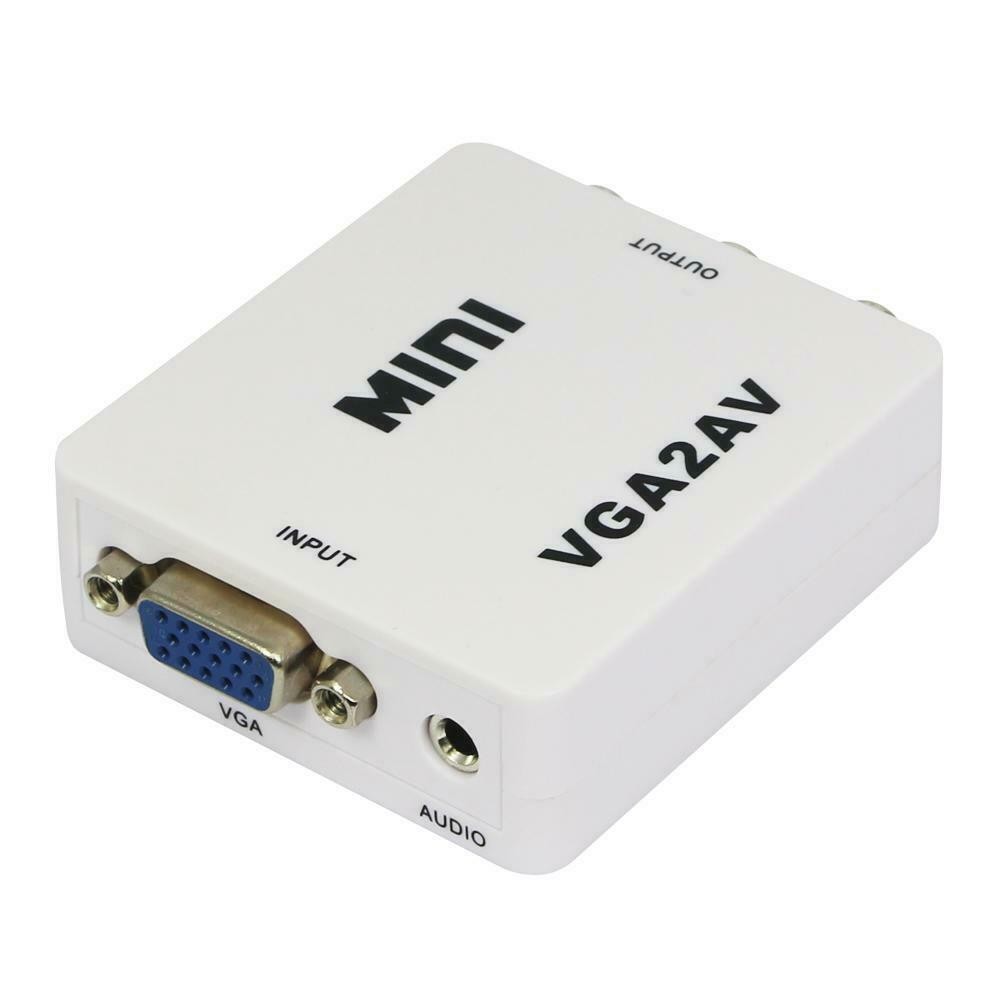 VGA To AV Convertor (White)