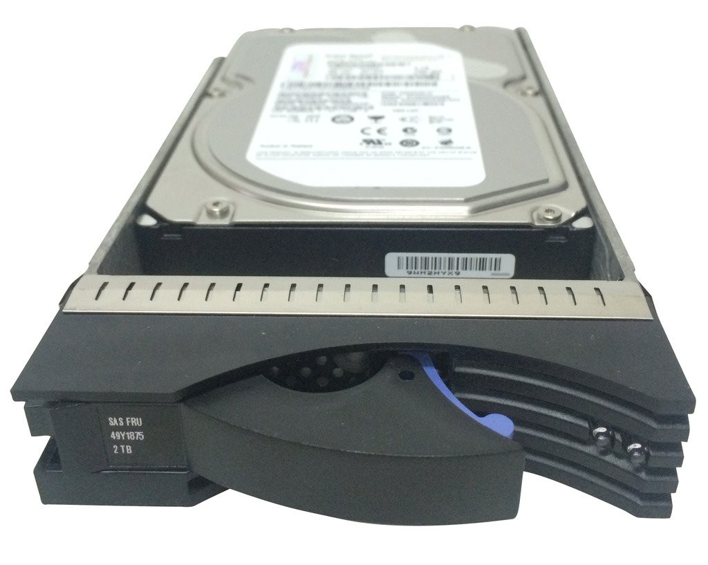 IBM 2TB SAS 7200RPM 6GB/s 7.2K 3.5 LFF with TRAY FRU 49Y1875 49Y1874 49Y1871