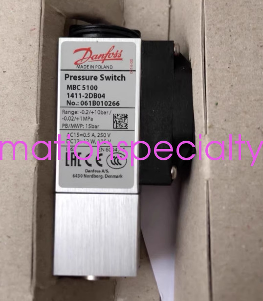 1PCS NEW Danfoss MBC 5100 1411-2DB04 Pressure switch Via DHL or Fedex