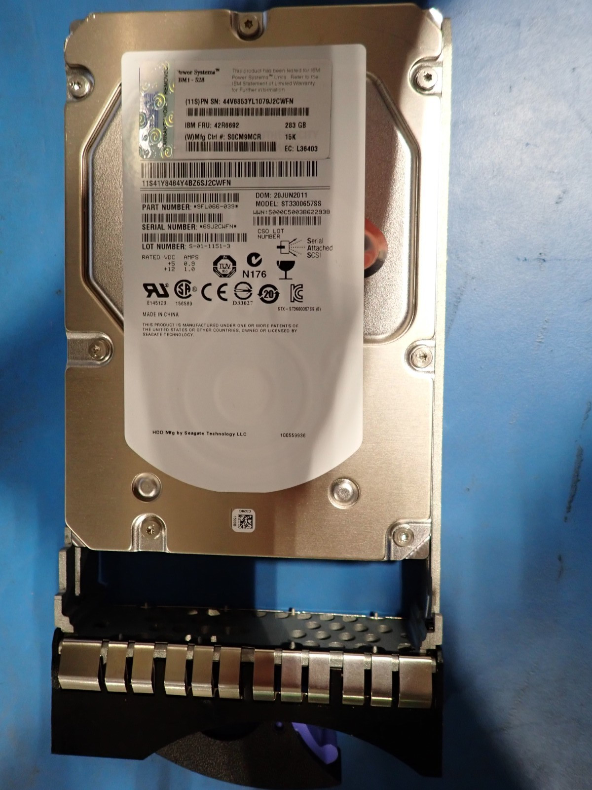 IBM 42R6691 139.5GB, 3.5" 15K RPM, SAS HDD Internal Hard Disk Drives