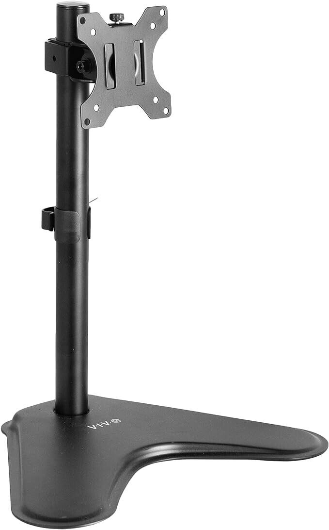 VIVO Single Monitor Desk Stand Black, STAND-V001H