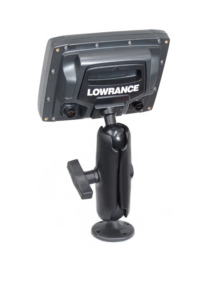 RAP-101U-LO11  RAM Composite Double Ball Mount for Lowrance ...