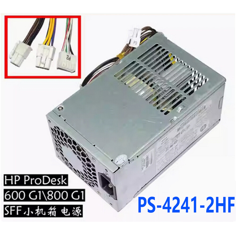 For HP ProDesk 600 800 G1 SFF Power Supply PS-4241-2HF1 702309-002 751886-001