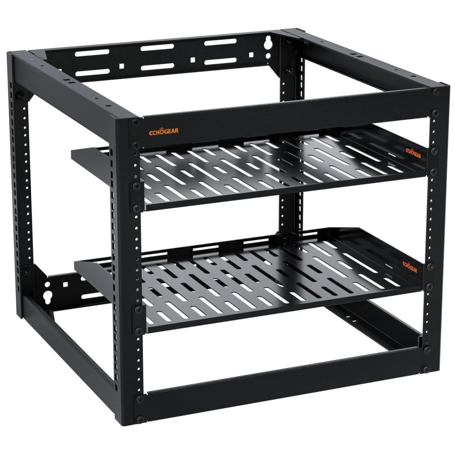 10U Network Rack - Wall Mountable Heavy Duty Design