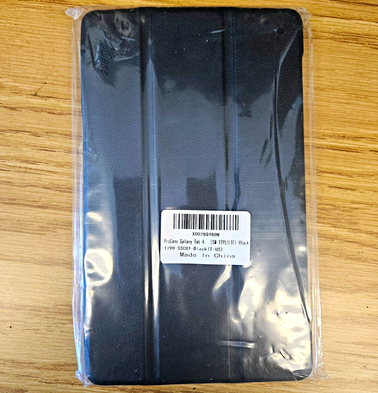 NEW ProCase Black Slim Folio Stand Tablet Case Tri-Fold Smart Cover 8.25x5.25in