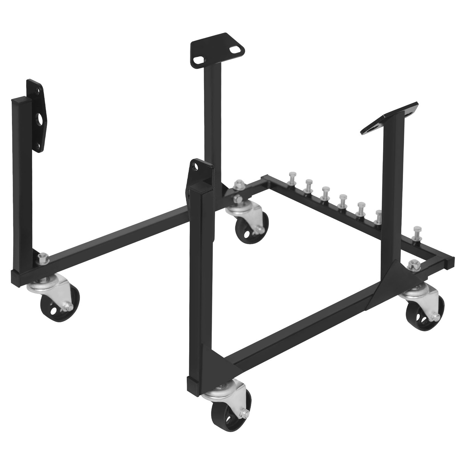 Rolling Engine Cradle Stand with Wheels Compatible with Chevy Small Block and...