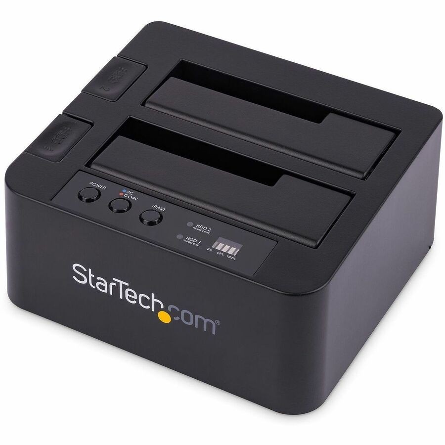 StarTech USB 3.1 Standalone Duplicator Dock for 2.5/3.5" SATA SSD/HDD Drives