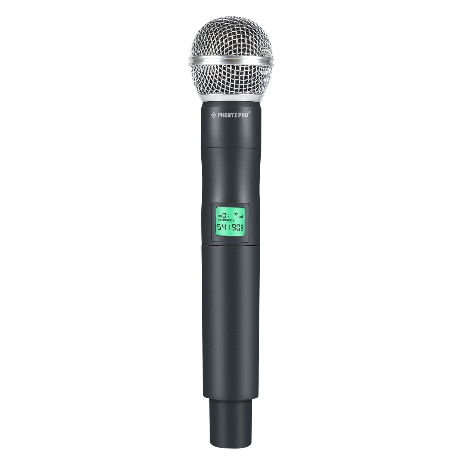 Phenyx Pro Professional Wireless Microphone, 541.9MHz UHF Dynamic Microphone,...