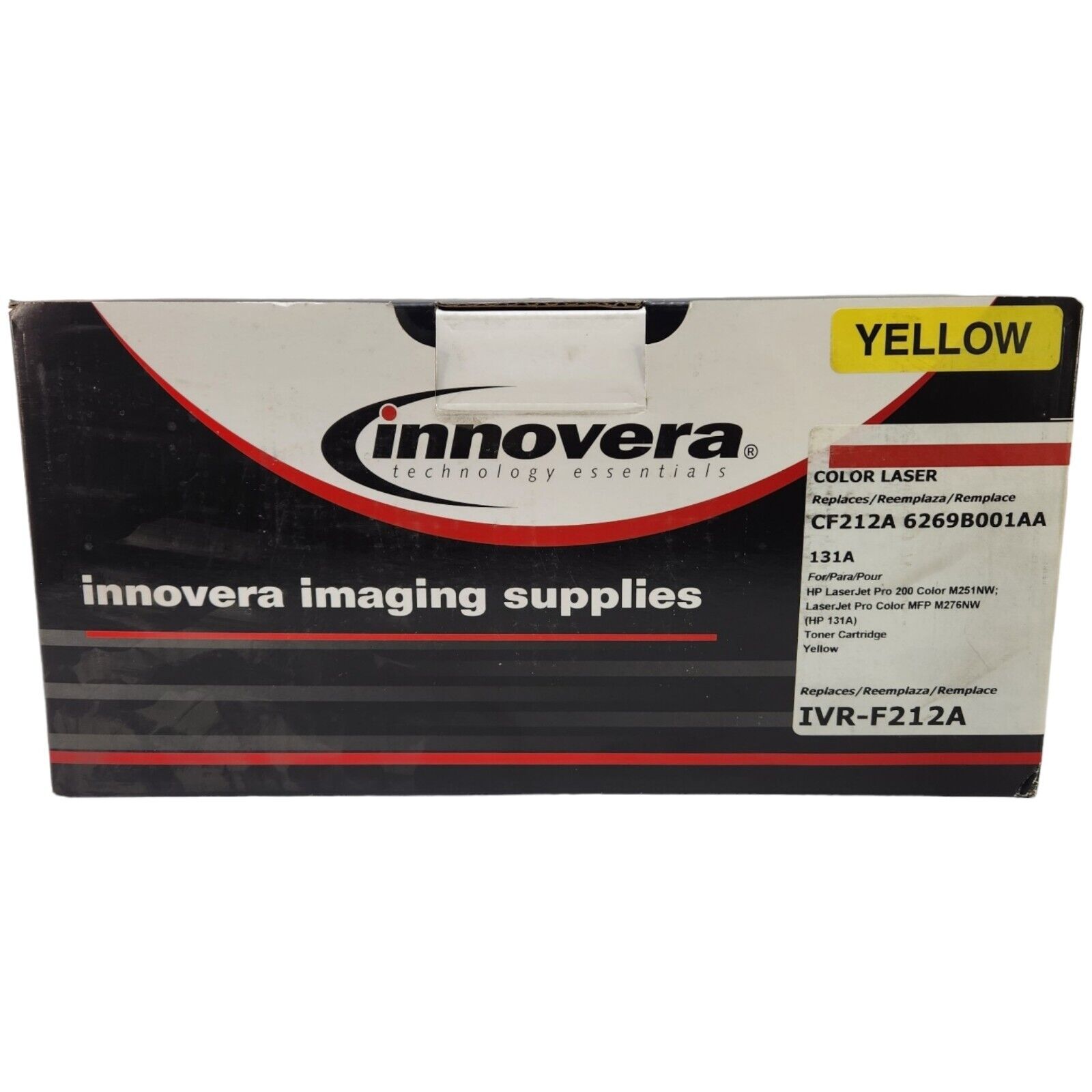 Innovera IVRF212A 1800 Page-Yield Toner Replacement for 131A (CF212A) - Yellow