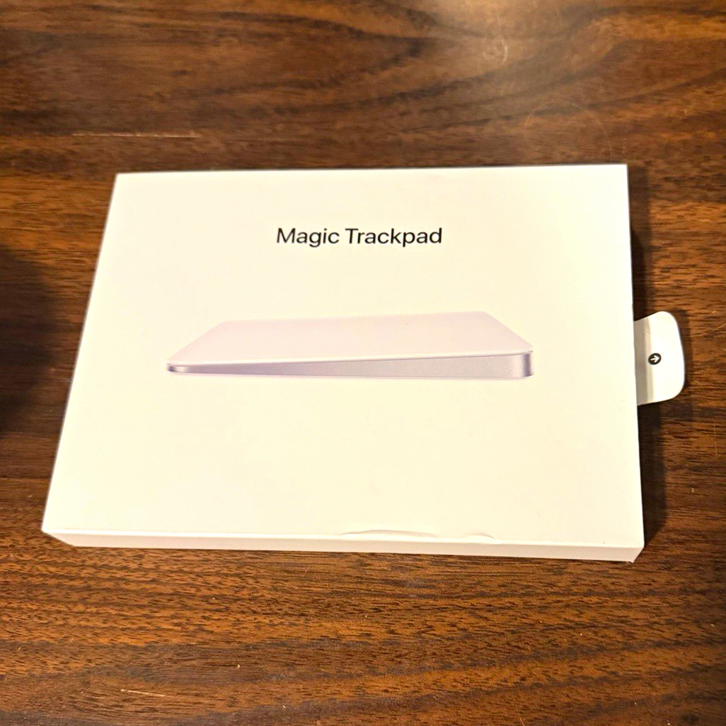 Apple Magic Trackpad White Multi-Touch Rechargeable Bluetooth USB-C MK2D3AM/A
