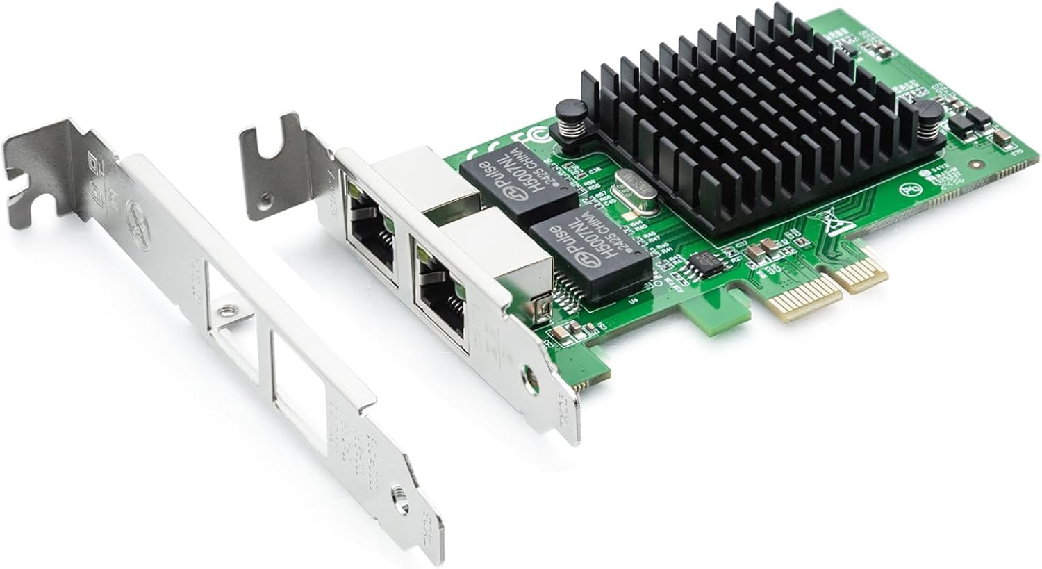 Gigabit Dual NIC with Intel 82576 Chip, 1Gb Network Card Compare to Intel