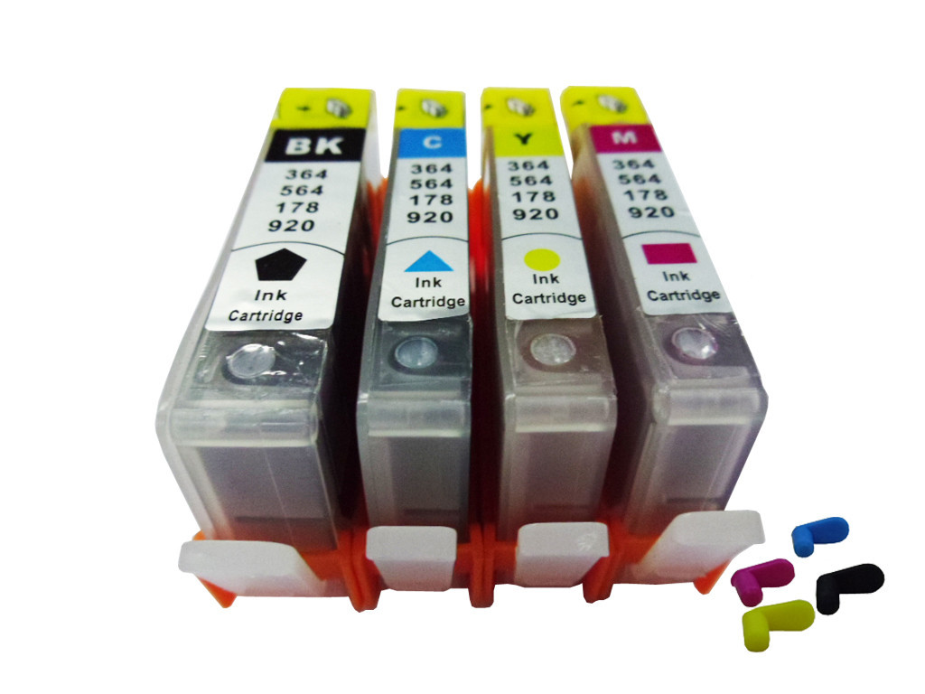 2x4 2set  8 pack 920XL Ink refillable cartridge for HP Officejet 7000 6000 6500