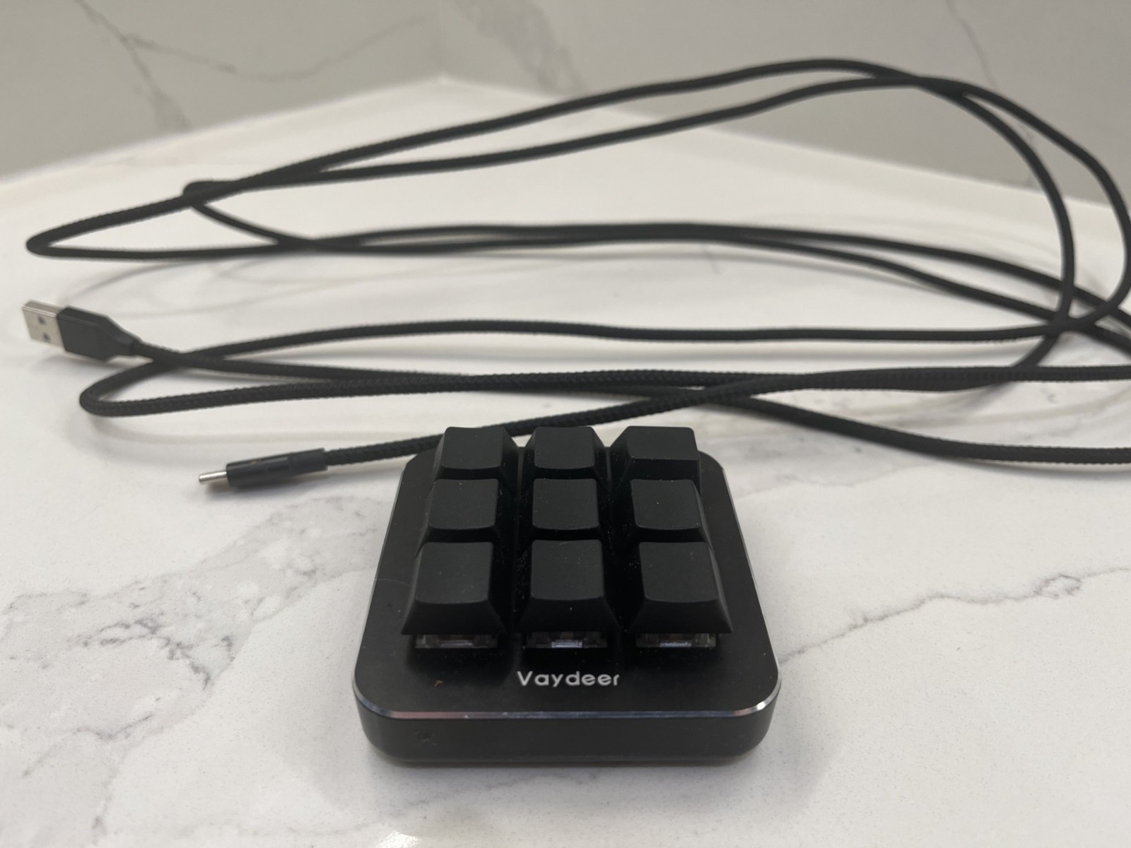 Vaydeer One-Handed Mechanical Keyboard Support NKRO, Hotkeys, One-Click Start...