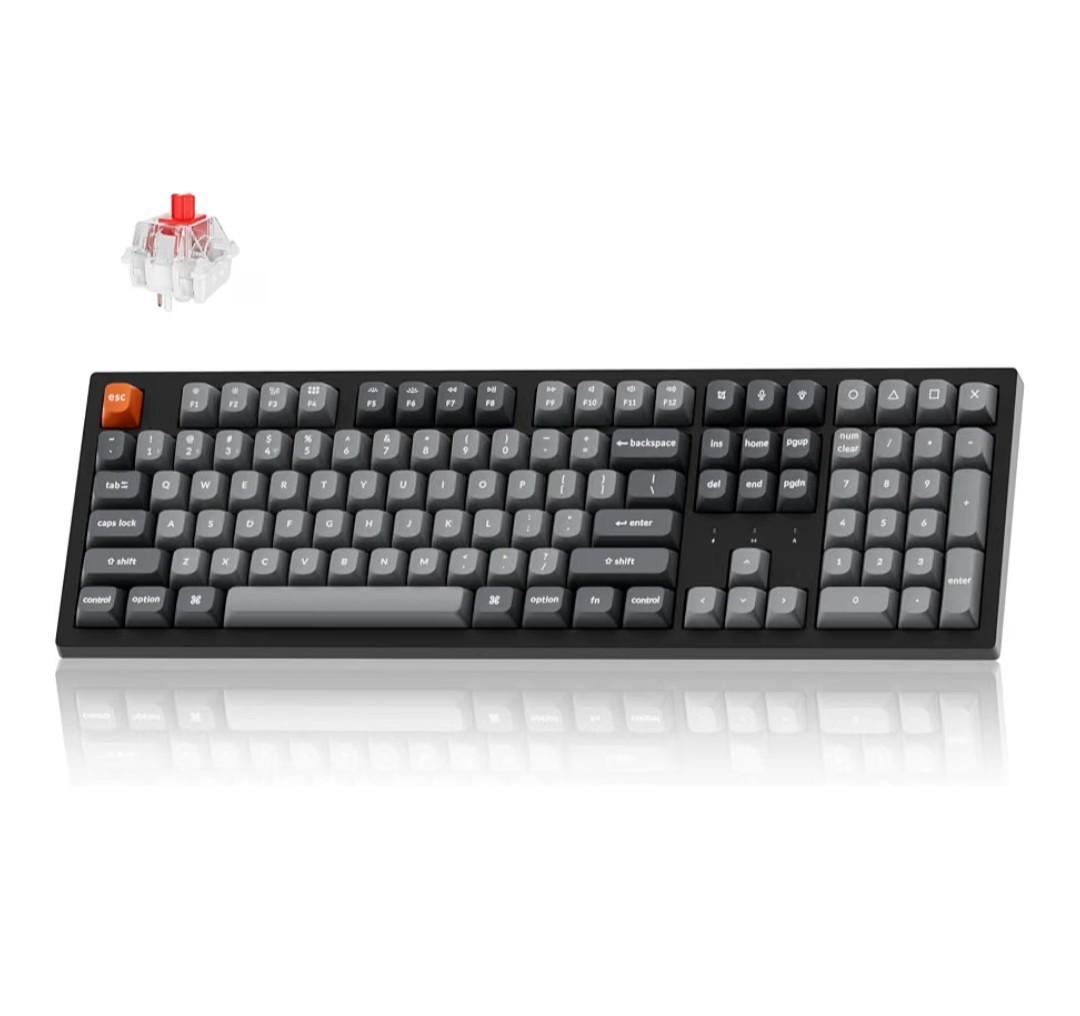 Keychron K10 Max Wireless Mechanical Keyboard - Black