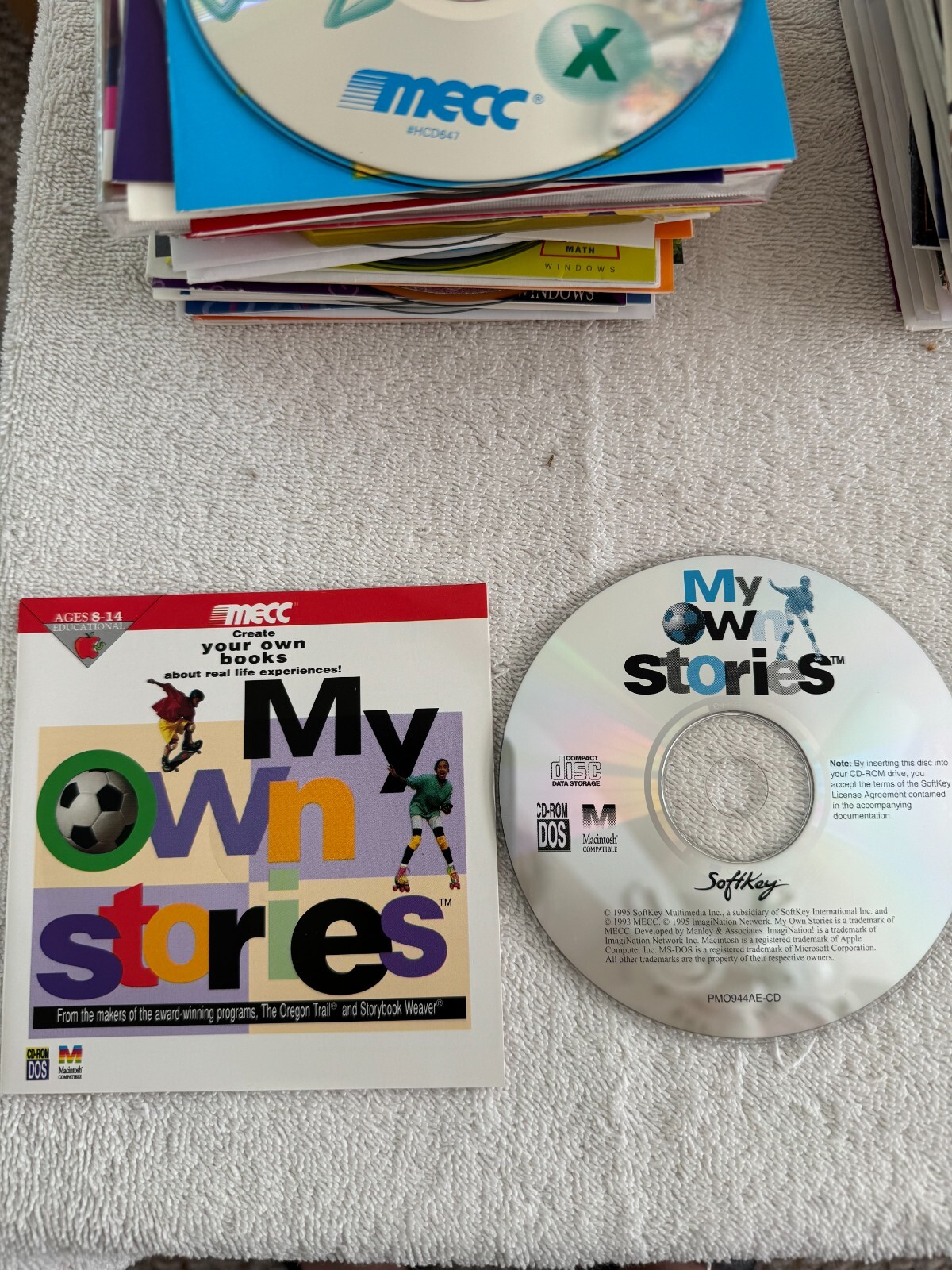 My Own Stories CD-ROM For Macintosh & MS-DOS - 1995