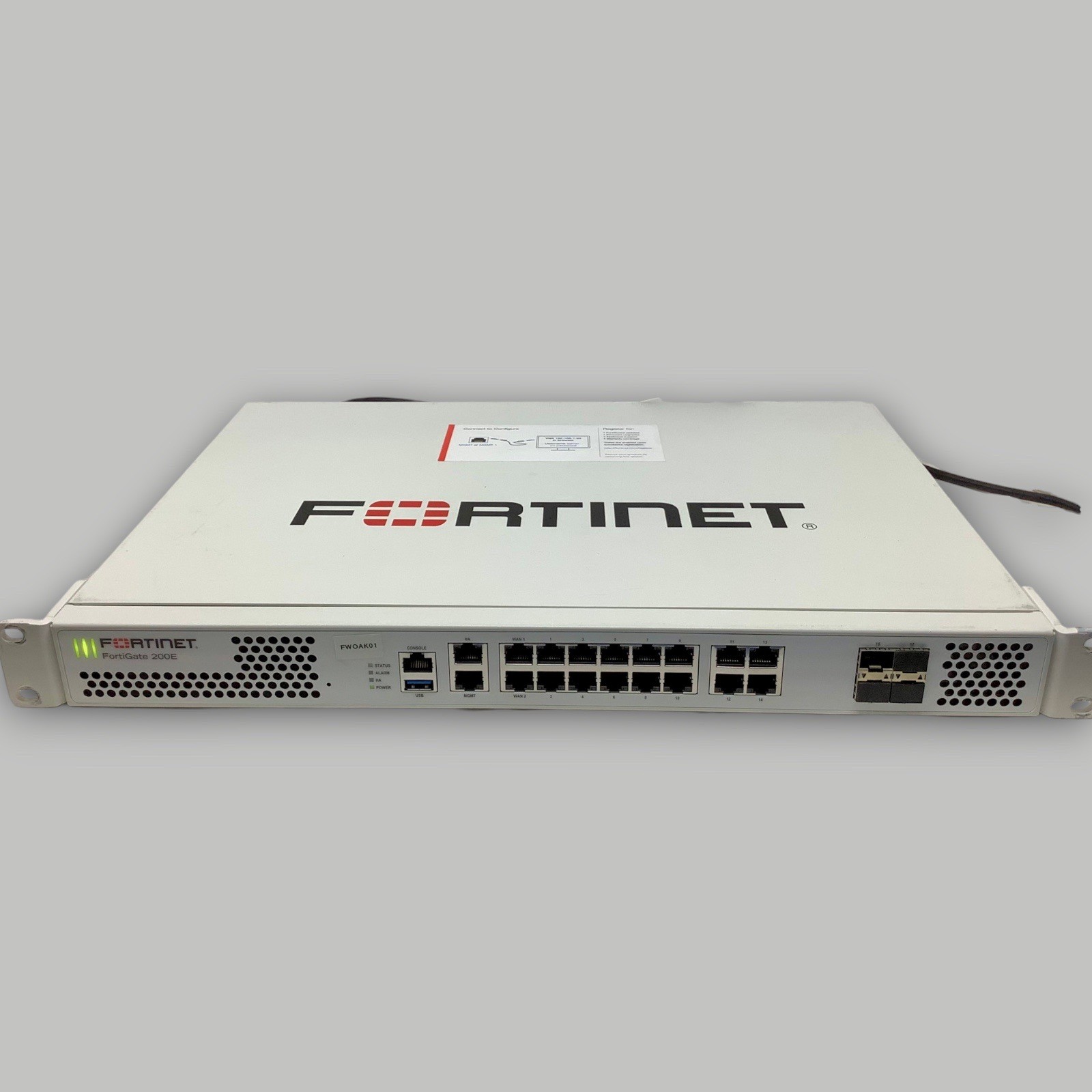 Fortinet Fortigate-200E FG-200E Network Security/Firewall Appliance
