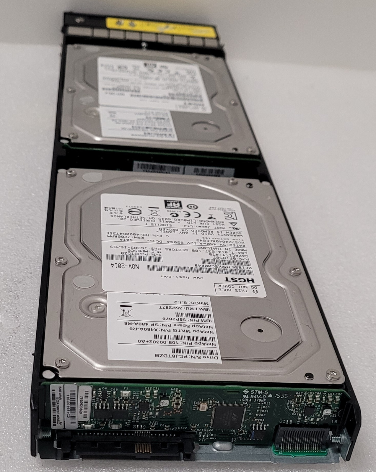 NetApp X480A-R6 8TB (2x 4TB Hard Drives w/ Tray) for DS4486 Disk Shelf