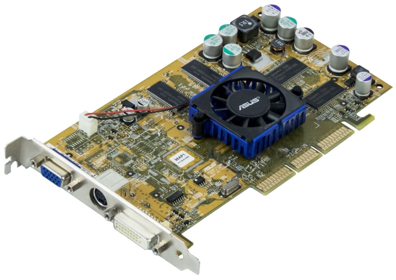GRAPHICS CARD ASUS NVIDIA GeForce FX5600 128MB DDR DVID S-VIDEO 128-BIT V9560/128M