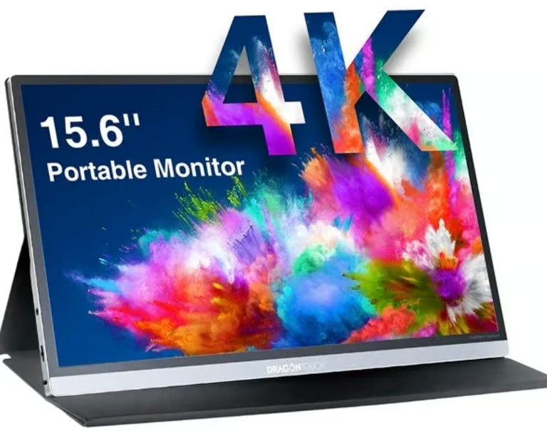 Dragon Touch S1 Pro Portable Monitor 15.6 Inch with Smart Case