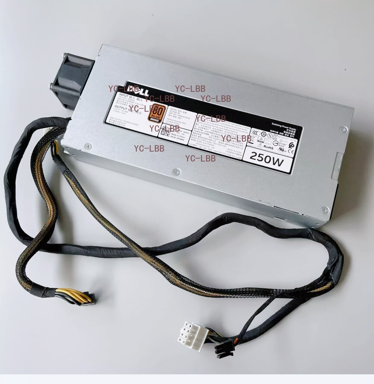 Dell Poweredge R230 AC250E-S0 250W Power Supply 0P3G94 P3G94 09J6JG 9J6JG-
