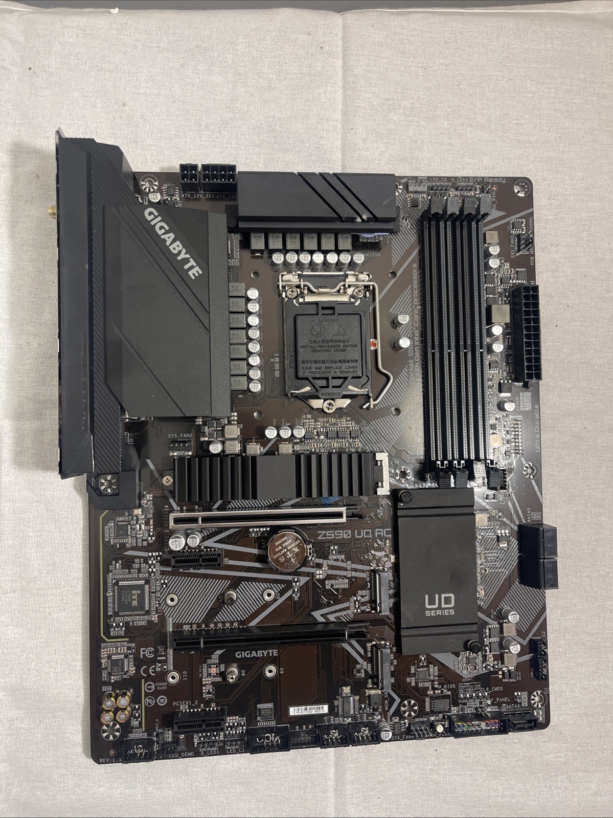 Gigabyte Z590 UD Series Intel Motherboard LGA 1200 10th & 11th Gen DDR4 M.2 HDMI