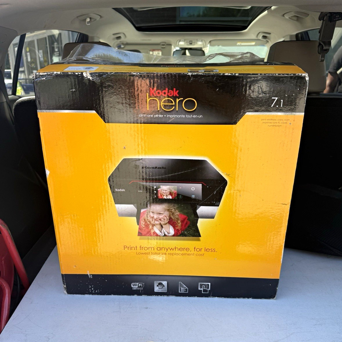 Kodak HERO 7.1 Wireless Color Inkjet All-In-One Printer Copier Scanner
