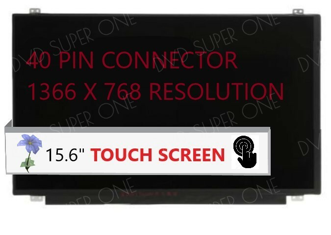 B156XTK01.0 HW1A With Touch LCD Screen Replacement for Laptop New LED HD Glossy 