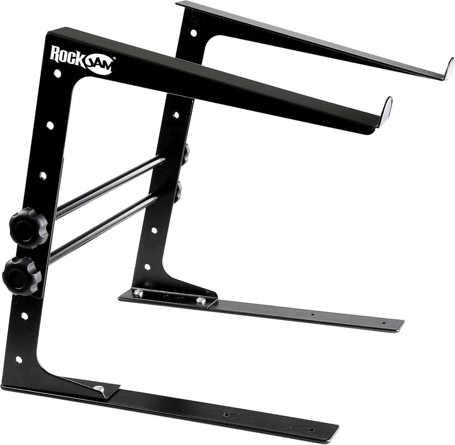Rockjam Portable DJ Laptop Stand with Adjustable Height, Anti-Slip Design, Works