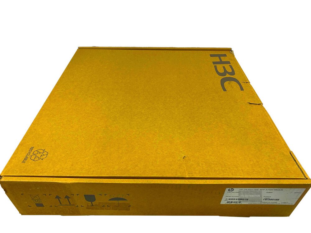 JD203B I HP 24-Port GbE SFP A7500 Switch Module 0231A0L8 OPEN BOX