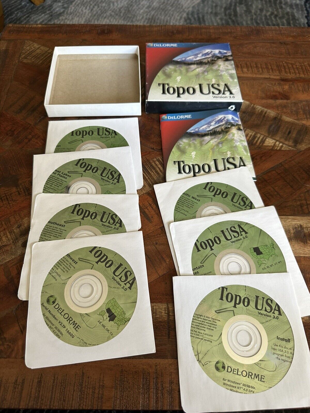 DeLORME Topo USA Version 3.0 2-Disc Full US MAPS
