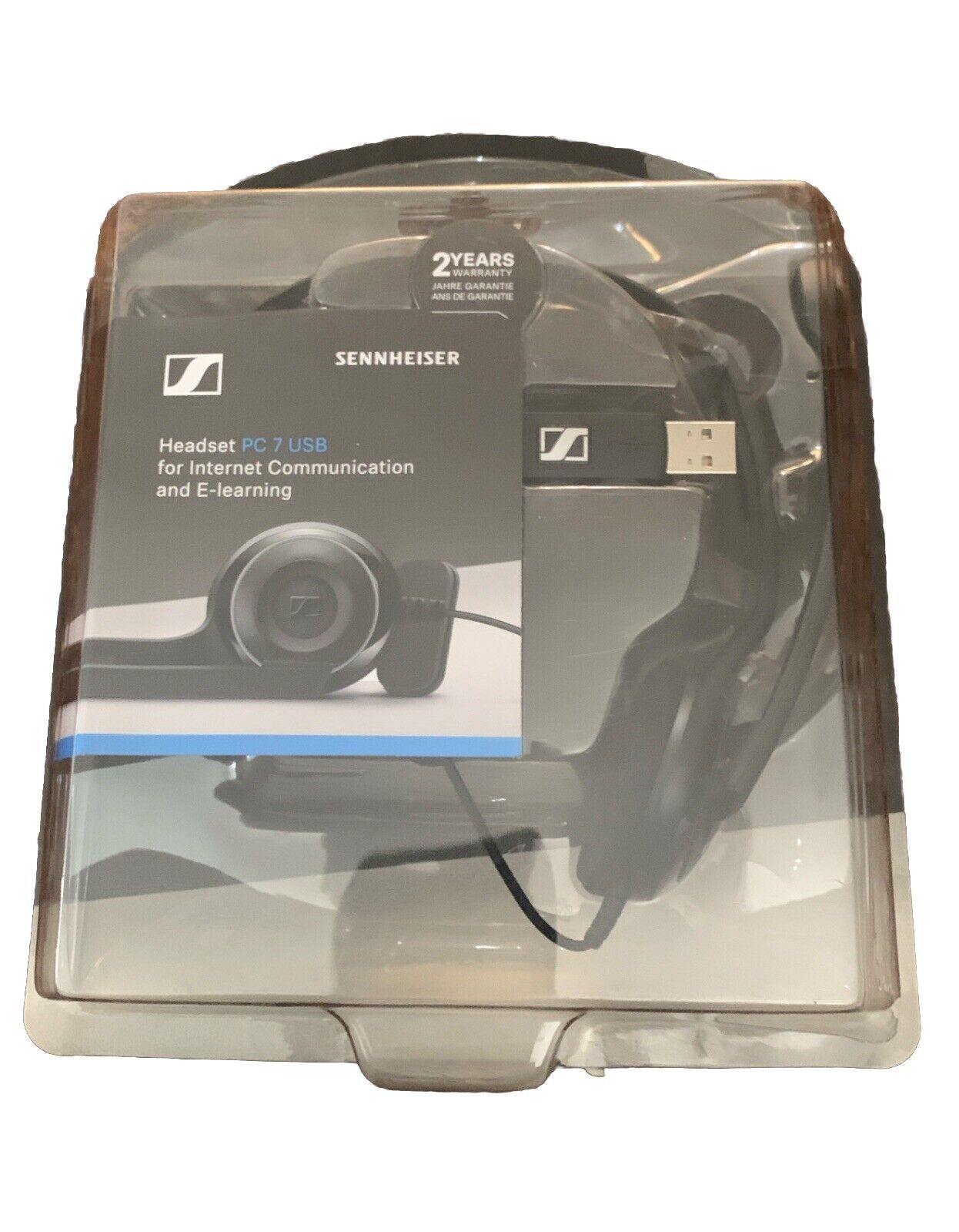 Sennheiser USB Headset for PC and MAC Consumer Audio PC 7 USB - Mono New Sealed