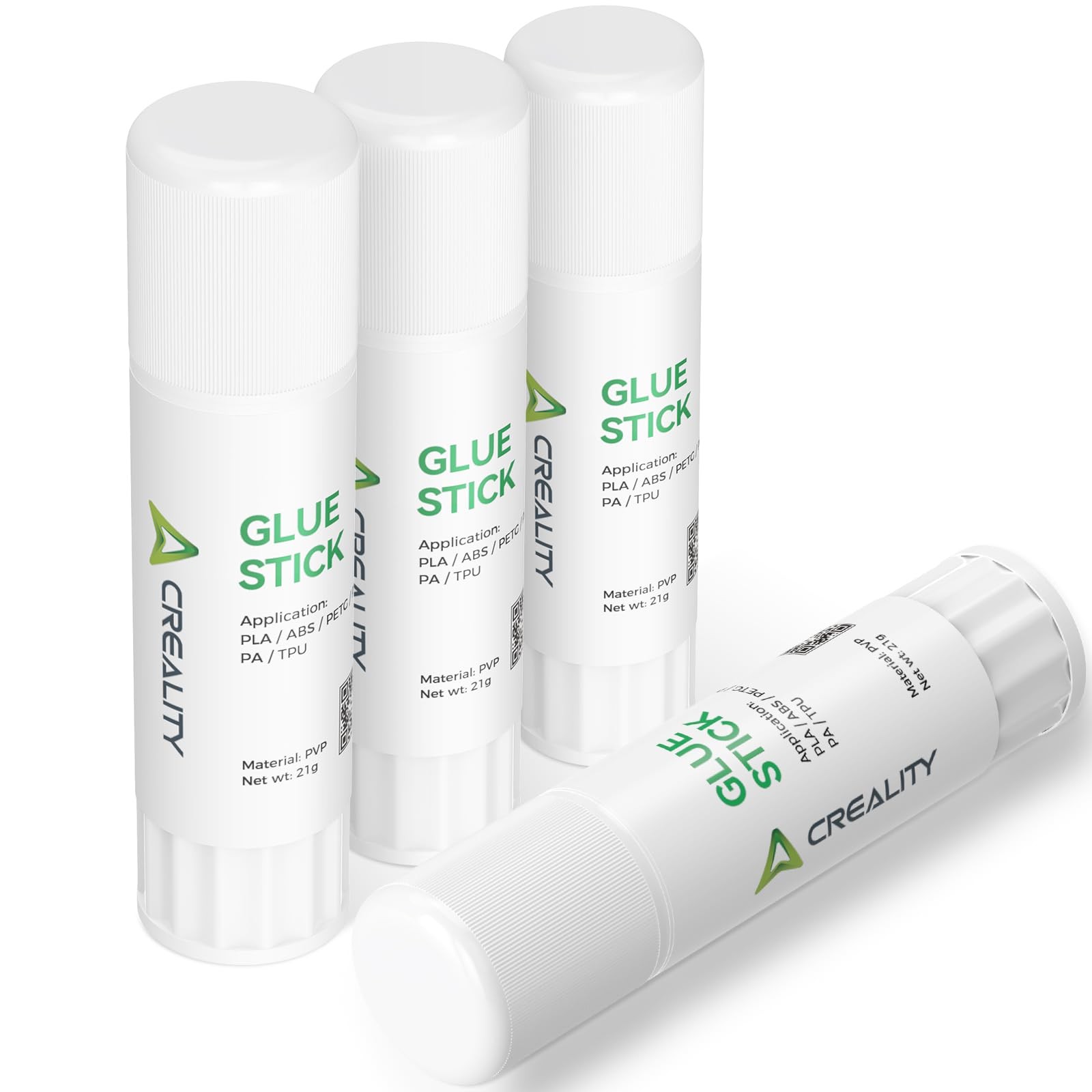 Creality 3D Printer Glue Sticks for Hot Bed Warping Reducing White 
