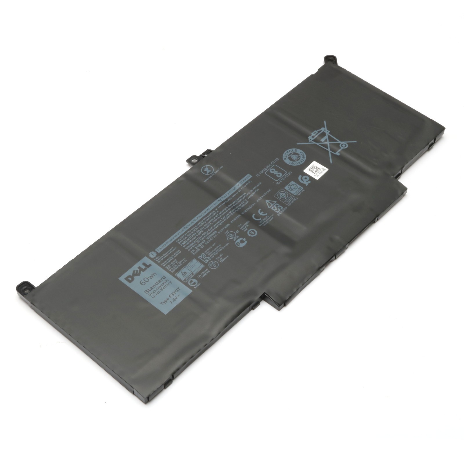 Authentic Dell F3YGT Battery For Dell Latitude 7290 7380 7390 7480 E7280 E7480