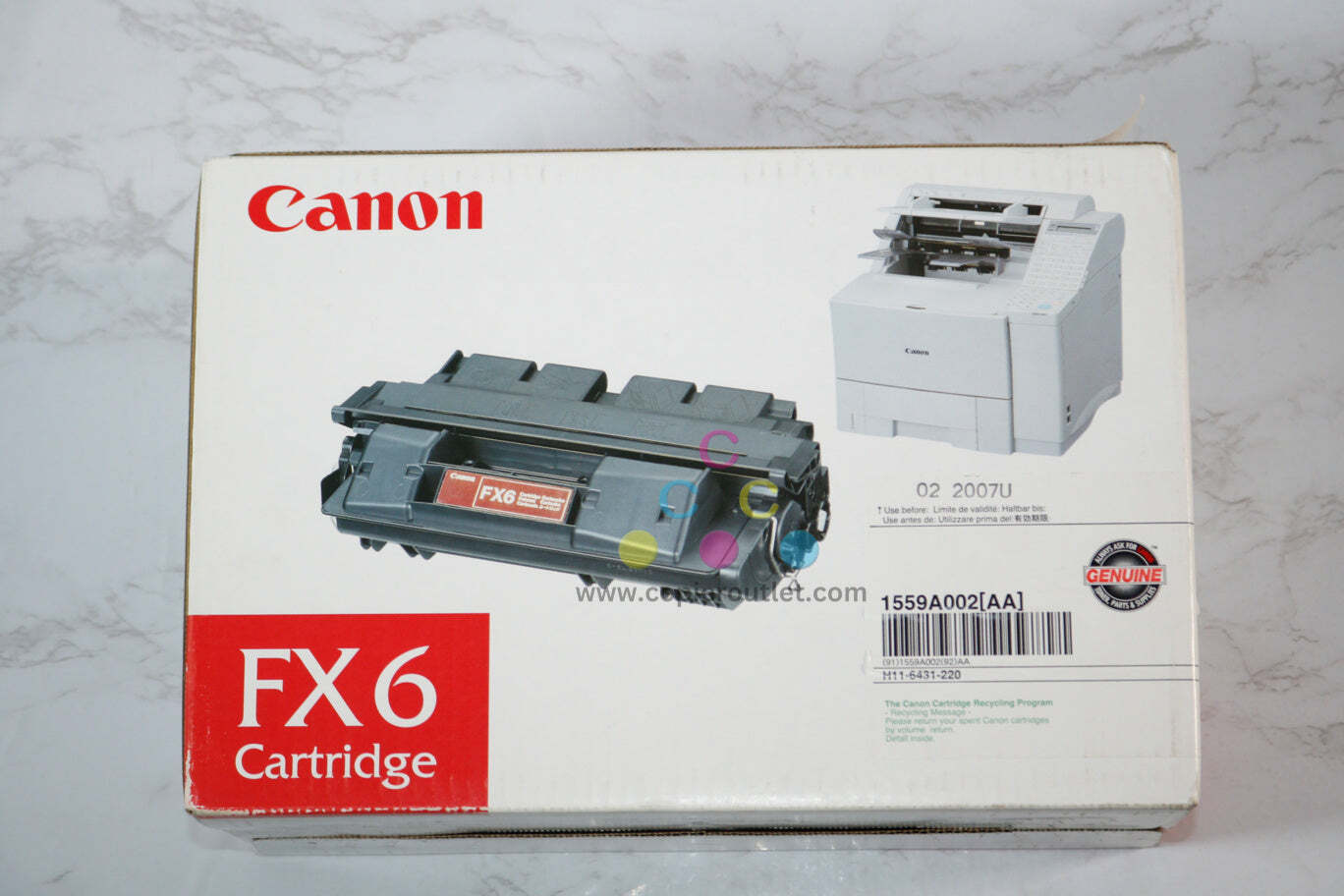 New OEM Canon LaserClass 3170,3175,3170ms,3175ms FX6 Black Toner 1559A002AA