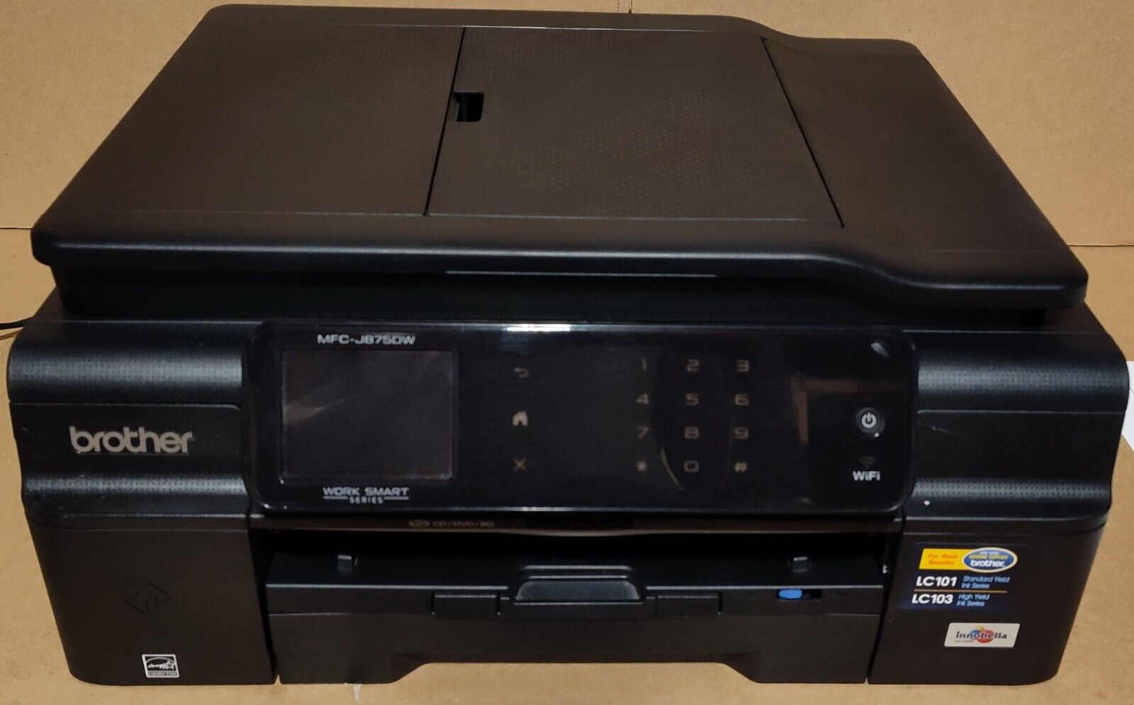Brother Work Smart Series MFC-J875DW All-in-One Inkjet Printer Page Count - 4K