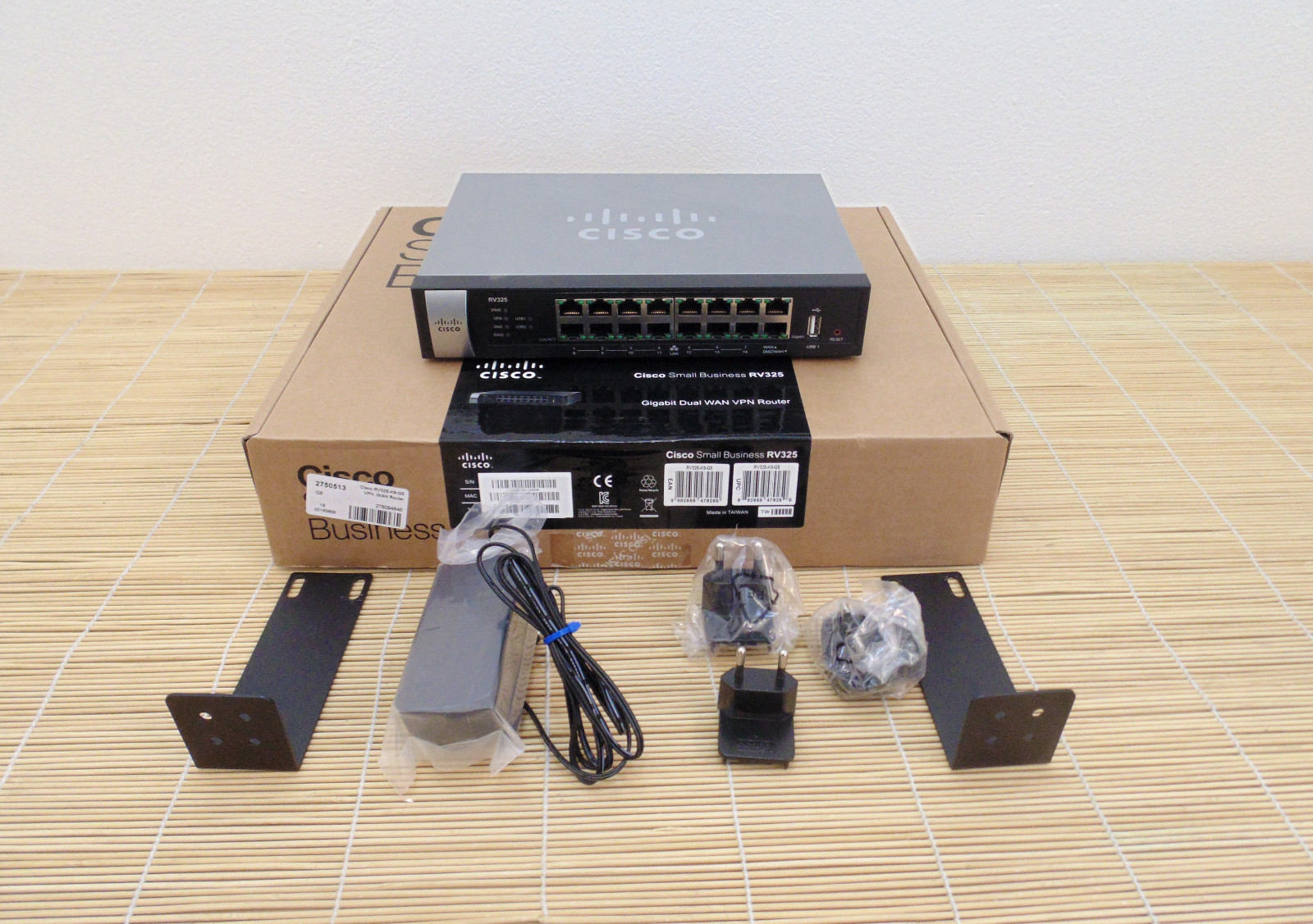 NEW Cisco RV325-K9-G5 Dual Gigabit WAN VPN Router NEW OPEN BOX